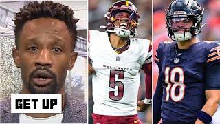 GET UP | "Commanders finally has a franchise QB!" - Domonique Foxworth crowns Jayden over Caleb