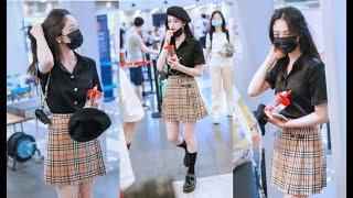 [FANCAM] 周洁琼 Kyulkyung Airport