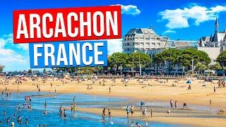 ARCACHON - FRANCE (City tour of Arcachon on the Arcachon Bay in 4K)