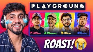 THE PLAYGROUND ROAST | @CarryMinati @triggeredinsaan @officialscoutop @MortaLyt