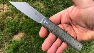 Sencut Bronte, Green Micarta 9CR18MOV - Excellent utility knife