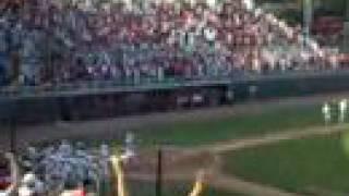 Gordon Beckham Hits a HR in Final A.B. at Foley Field