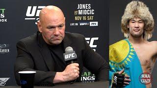 Dana White responds to Shavkat Rakhmonov division disappointment