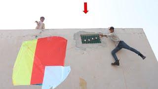 New Trick Catch Gudda And Kite Cutting | Door