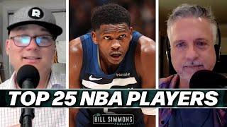 Bill Simmons’ Best 25 NBA Players RIGHT NOW | The Bill Simmons Podcast