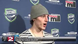 Adam Gaudette's wild journey