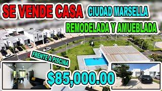 CASA REMODELADA FRENTE A PISCINA CIUDAD MARSELLA EN VENTA | CRV EL SALVADOR