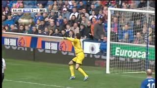 Ally McCoist 1st Goal (Sort Of) - Rangers Legends Vs Man Utd Legends - 6th May 2013