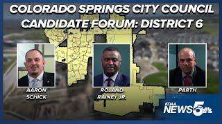 Colorado Springs City Council Candidate Forum: District 6