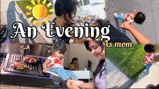 Evening walk with baby | Frnds visit from sudbury