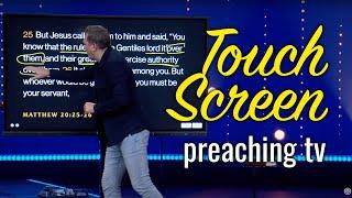 How to Build a Touch Screen Preaching TV - BTS with Church on the Move