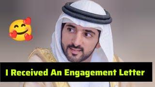 I Received An Engagement Letter | Sheikh Hamdan | Fazza Poems | Hamdan Fazza