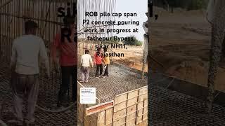 Pile cap concrete Method