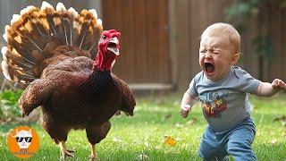 BABY AND ANIMAL - Crying Babies With Animals Moments #2 - Funny Baby Videos || Just Funniest