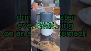 Drink hot water every morning on an empty stomach #health #healthtips #shorts #explore #healthyfood