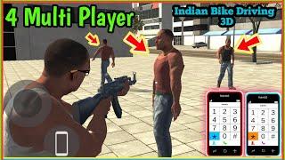 Multi Player 4 | Indian Bikes Driving 3d Game Funny  || Funny Gameplay Indian Bikes Driving 3d