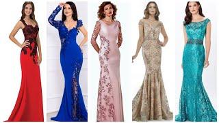 Most beautiful and elegant mother of the bride dresses ||Fancy dress new design 2025