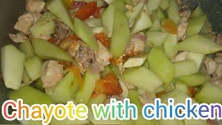 HoW tO cOoK ChAyOTe WiTh chiCkEn ll Mhar's Quiñonez