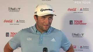 Jon Rahm Sunday Flash Interview 2020 TOUR Championship - FedEx Cup Playoff