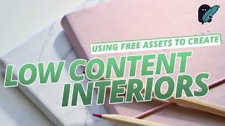 Creating a LOW CONTENT Cover With FREE ASSETS - Passive Income Independent Publishing