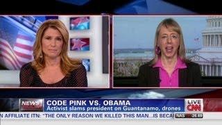 Code Pink Obama heckler: The time for words is over