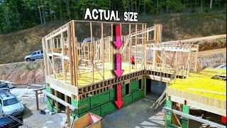 Construction of a MEGA Sized Modern Home PT 30