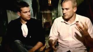 Heath Ledger and Matt Damon talk Brothers Grimm