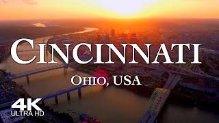 CINCINNATI  Drone Aerial 4K 2024 | OHIO USA United States of America