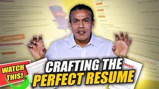 Crafting the Perfect Resume  | Sidd Ahmed