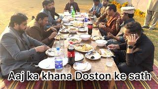 Aaj Ka Khana Doston Ke Sath |