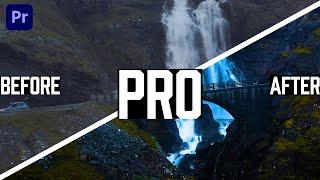 Color Correct like a PRO in Premiere Pro 2020 - Step by step demonstration