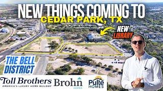 3 New Construction Communities in Cedar Park + New Library! Moving to Cedar Park TX 2025