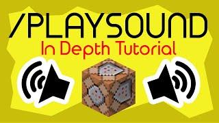 Playsound Command In Depth Tutorial || Minecraft Data Pack Tutorial