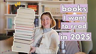 top books I want to read in 2025! (2025 priority tbr)