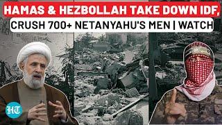 Hamas, Hezbollah Turn The Tide, Crush 700+ IDF Troops in Gaza & Lebanon | Netanyahu Left Red-Faced