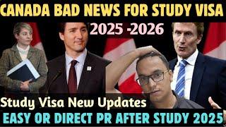 CANADABAD NEWS & BIG UPDATE ON STUDY VISAEASY PR AFTER STUDY VISA IN CANADA #canada #india #pr