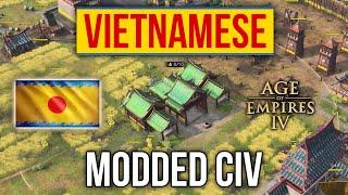 Trying Out Modded Vietnamese AOE4 Civilization! - Beasty Trying out Mods #2