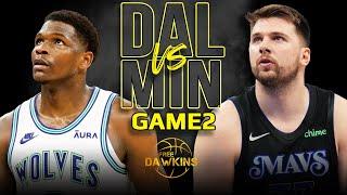 Minnesota Timberwolves vs Dallas Mavericks Game 2 Full Highlights | 2024 WCF | FreeDawkins