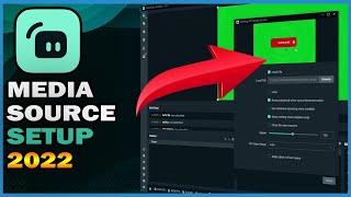 How to use media source in Streamlabs  | Beginners Guide (2022)
