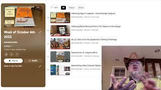Meandering Mike Channel Update as of October 6th 2023