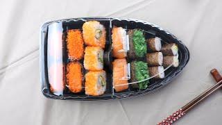 Easy Green boat shape sushi tray BN-16-1