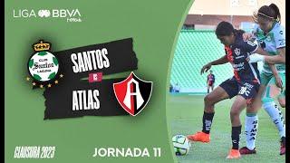 Resumen Santos vs Atlas  | J11 - Liga BBVA MX Femenil