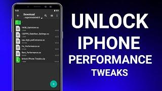 UNLOCK iPHONE PERFORMANCE TWEAKS ! BOOST PERFORMANCE ! FIX LAG ! MAX FPS - NO ROOT