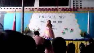 Diane Jimenez sings