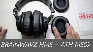 Brainwavz HM5 Earpads with ATH-M50X? No way!