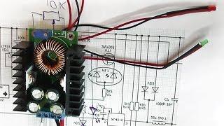 Делаем регулировку тока от ноля, с индикацией ограничений, на преобразователе DC-DC Step Down.