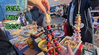 Selling Our Best Finds at the Flea Market