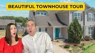 Tour Of Stunning 2 Story Townhouse in Winterville North Carolina