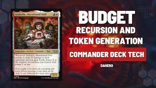 Budget Commander Deck: Arabella, Abandoned Doll | Under $60 Recursion & Tokens!