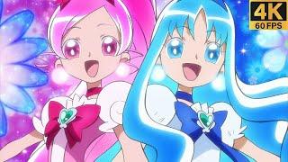 Cure Blossom  Cure Marine ◈ Transformation  HeartCatch Precure【 4K 】
